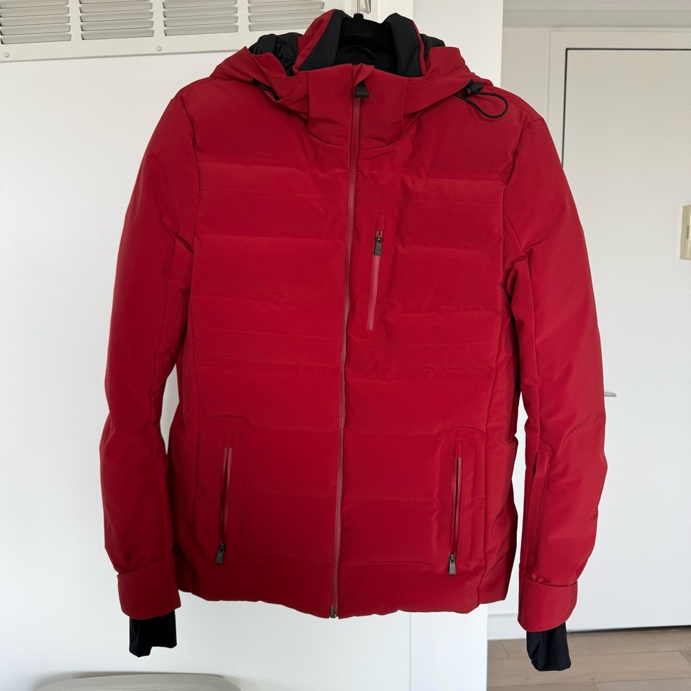 AZTECH - Nuke Suit Down Ski Jacket in Red - Size 2